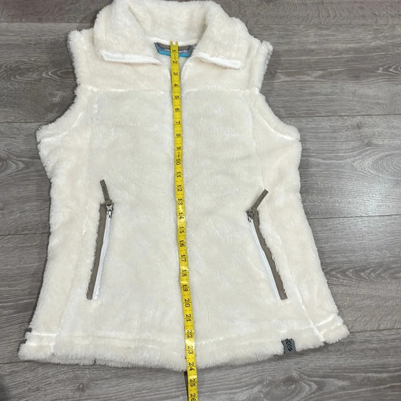 Free Country Alpine Butter Pile Vest Faux Fur White S - Picture 6 of 16